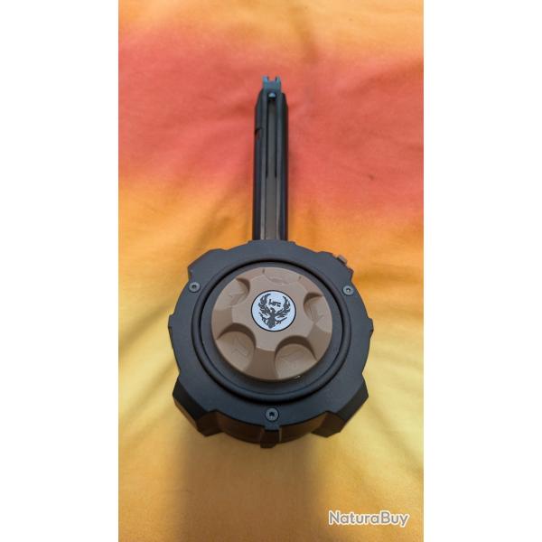 Chargeur airsoft drum pour Glock et aap01