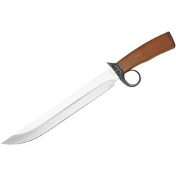 Couteau BSH grand format - Lame Bowie de 260 mm, soie pleine - Équipement de survie