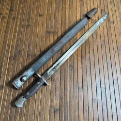 BAÏONNETTE ANGLAISE LEE ENFIELD WILKINSON 1907 de 1908 WW1