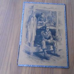 FUSAIN DE PRISONNIERS DE GUERRE