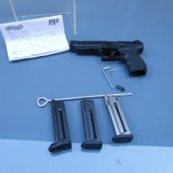 PISTOLET WALTHER P22 TARGET CALIBRE 22 LR