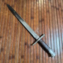 BELLE BAÏONNETTE ITALIENNE CARCANO M91 ROCCA 1942 WW2 - 39-45