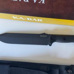 Couteau kabar becker bk9 comme neuf d'occasion couteau bushcraft grande taille Enchères