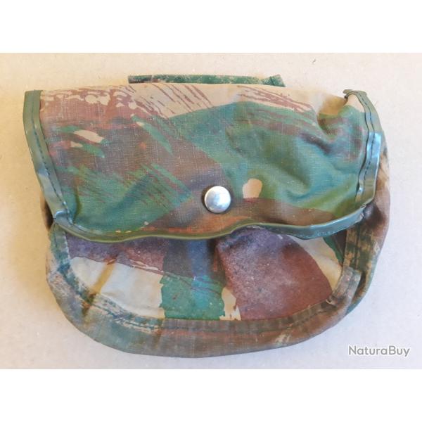 pochette de ceinture en toile camouflage algerie histoire militaria
