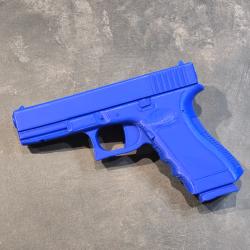 Blue gun glock