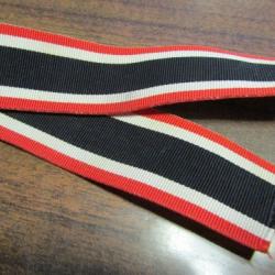 Ruban de médaille mérite de guerre (24cm) ancien pas refabrication seconde guerre ww2 idéal pochette