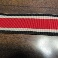 Ruban de croix (12cm) ancien pas refabrication seconde guerre ww2 pour médaille en fer et argent