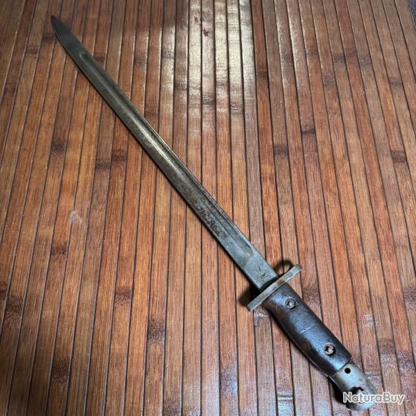 BAONNETTE ANGLAISE LEE ENFIELD SANDERSON 1907 de 1916 WW1