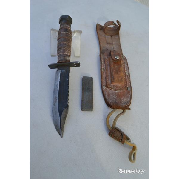 Couteau "CAMILLUS" pour pilote US-NAVY - VIET NAM - PILOTE USAAF