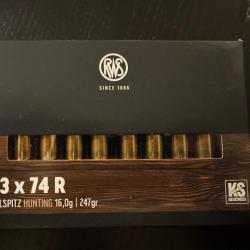 Balles 9,3x74r - Rws - KS - 16g