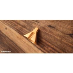 Entonnoir pour révolver Colt 44 à poudre noire. Doré. 1851 1860 1862 etc...