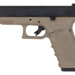 MK1 NOIR/TAN GEN4 PISTOLET GBB WE-G001B-TAN