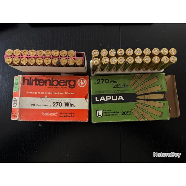 Balles 270 winchester