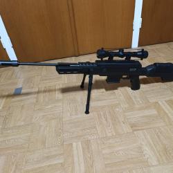 Carabine à plomb Black OPS Sniper Tactical 19.9 Joules
