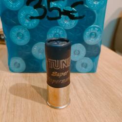 Tunet Super Dispersante x25Calibre 12, Plomb n°9, Charge 36g, Culot 23mm, Chambre 70mm.