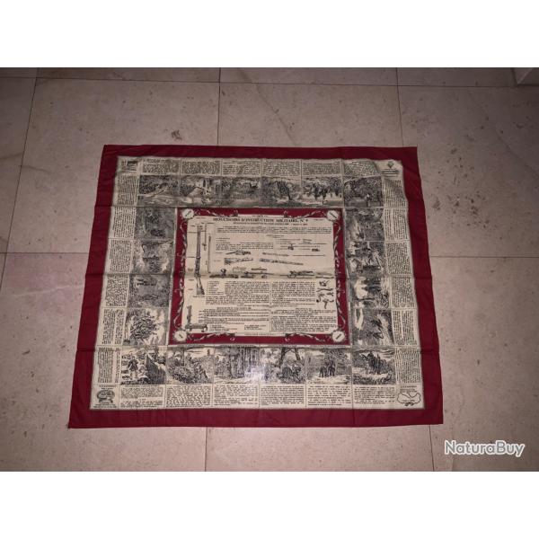 Rare original mouchoir d'instruction No 9 pour le Lebel 1886 modifi 1993 .