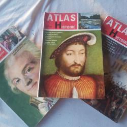 Lot de trois revues Atlas histoire