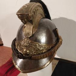 Casque troupe cavalerie 13 ième régiment de Dragon