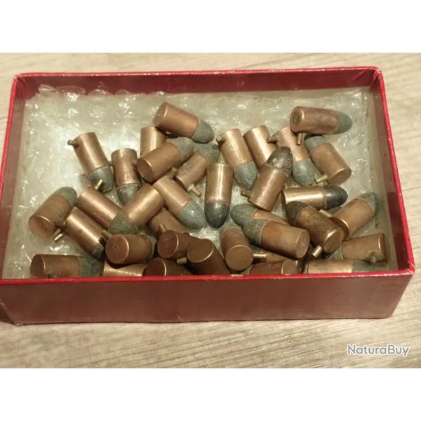 Lot de 36 cartouches  broche 9 mm