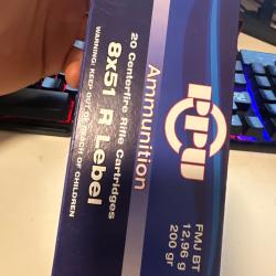 20 douilles 8x51 Lebel PPU