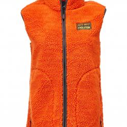 Gilet isolant fourrure pour femme Hatz-Watz (Couleur: Orange, Taille: M)