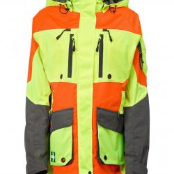 Vestes de traque pour femme Hatz-Watz Evolution G2 (Couleur: Orange fluo/jaune, Taille: S)