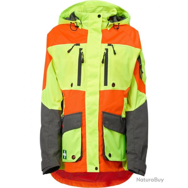 Vestes de traque pour femme Hatz-Watz Evolution G2 (Couleur: Orange fluo/jaune, Taille: XL)