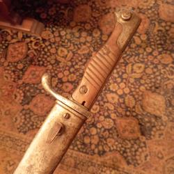 Belle ba&iuml;onnette 98/05 DEUTSCHE MASCHINENFABRIK A-G DUISBURG 1916