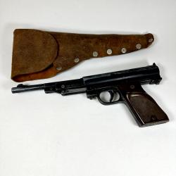 Pistolet à air comprimé Record - Calibre 4.5 mm avec étui