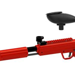 Marqueur Valken Kids Gotcha Gun / Fusil cal. 50 (0,5 J) - rouge