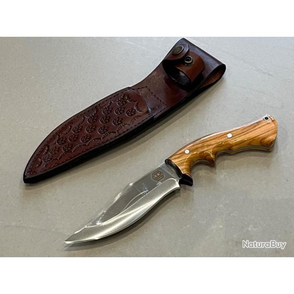 Couteau ergonomique LLF srie chasse enchre