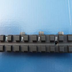 Vend rail adaptateur pour passage d'un rail de 11 &agrave; 21