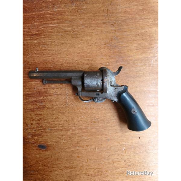 Lefaucheux fin 19me Systme  broche 7 ou 9mmTrs bon tat