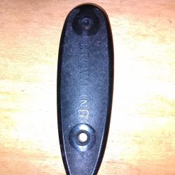 Plaque de couche browning 127x41mmEntre axes 80mm