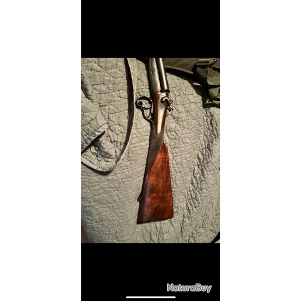 Superbe fusil systme Lefaucheux calibre 16 sign Freyssinet