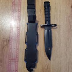 Grand couteau de combat factice pour Airsoft