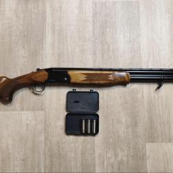 Fusil superposé KHAN ARMS Mod. INTEGRA LIGHT - Cal. 12/76 - 71 cm - 5 chokes (Occasion)