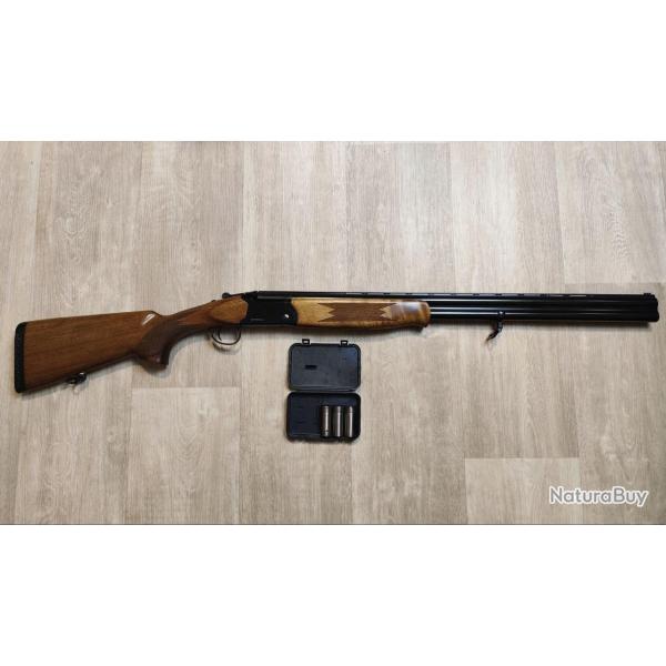 Fusil superpos KHAN ARMS Mod. INTEGRA LIGHT - Cal. 12/76 - 71 cm - 5 chokes (Occasion)