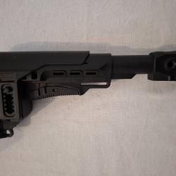 Crosse DLG télescopique pour AR15 ou AK