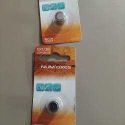 Pile CR1 Num'Axes 3V
