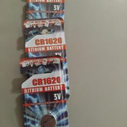4 Piles CR1620 maxell 3V