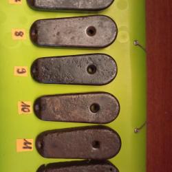 Plaque de couche k98 mauser lot 2