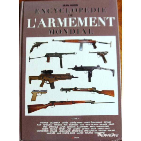 collector Cadeau de Nol Encyclopdie de l'Armement Mondial  de Jean HUON tome V