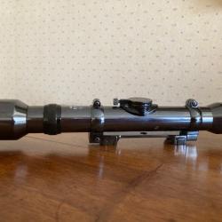 Lunette Tchecoslovaque SRB & STYS  LOVEC 4 x avec montage DISKOP d&eacute;rivable pour rail de 11 mm