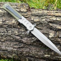 Couteau à Ouverture Assistée RANGER vert enchère