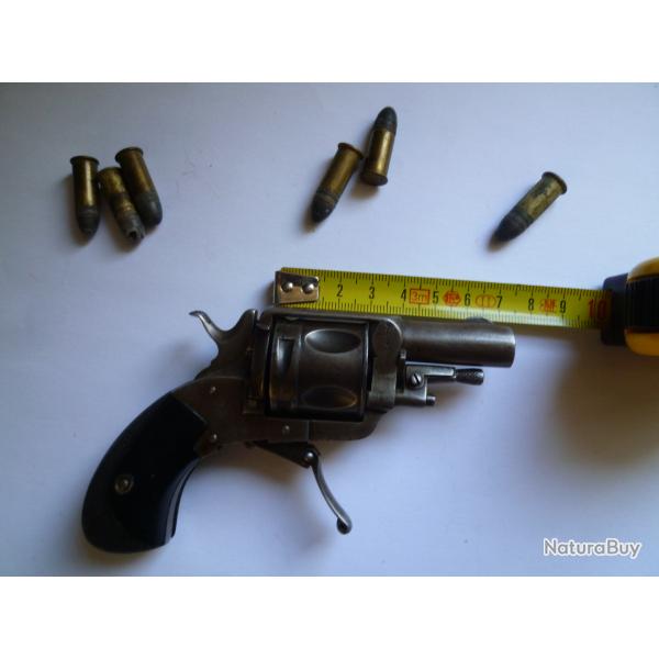PETIT REVOLVER BULLDOG GACHETTE REPLIABLE