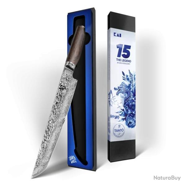 Kai Shun Premier Tim Mlzer TDM-1785 Tanto - Couteau Japonais dition Limite 15e Anniversaire