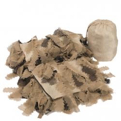 COUVERTURE CAMOUFLAGE GHILLIE OAK LEAF' 200X200