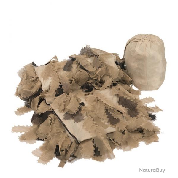 COUVERTURE CAMOUFLAGE GHILLIE OAK LEAF' 200X200