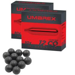 Kit défense calibre .50 cartouches CO2 et billes caoutchouc